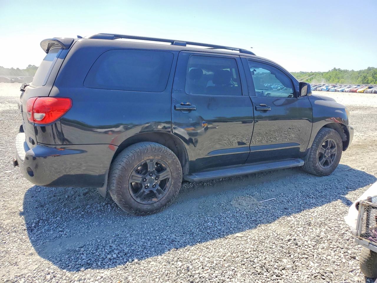 2015 Toyota Sequoia Sr5 Черный vin: 5TDZY5G18FS057242