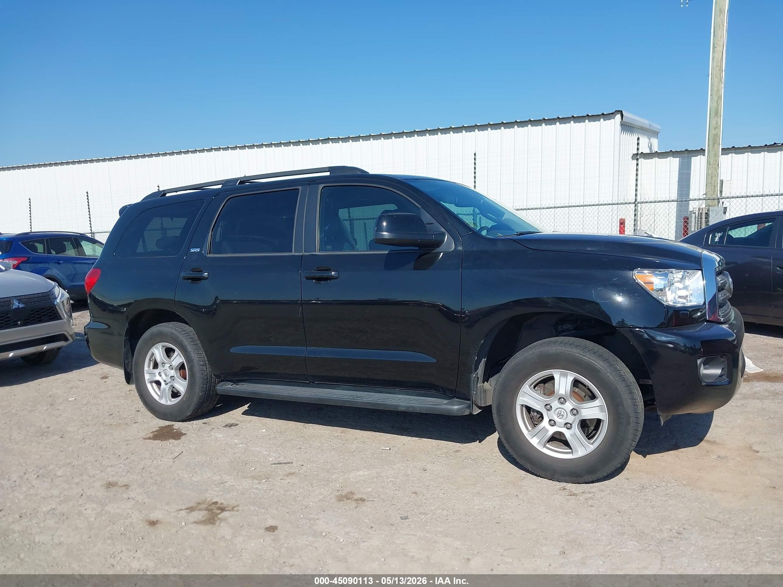 2014 Toyota Sequoia Sr5 5.7l V8 Черный vin: 5TDZY5G19ES055630