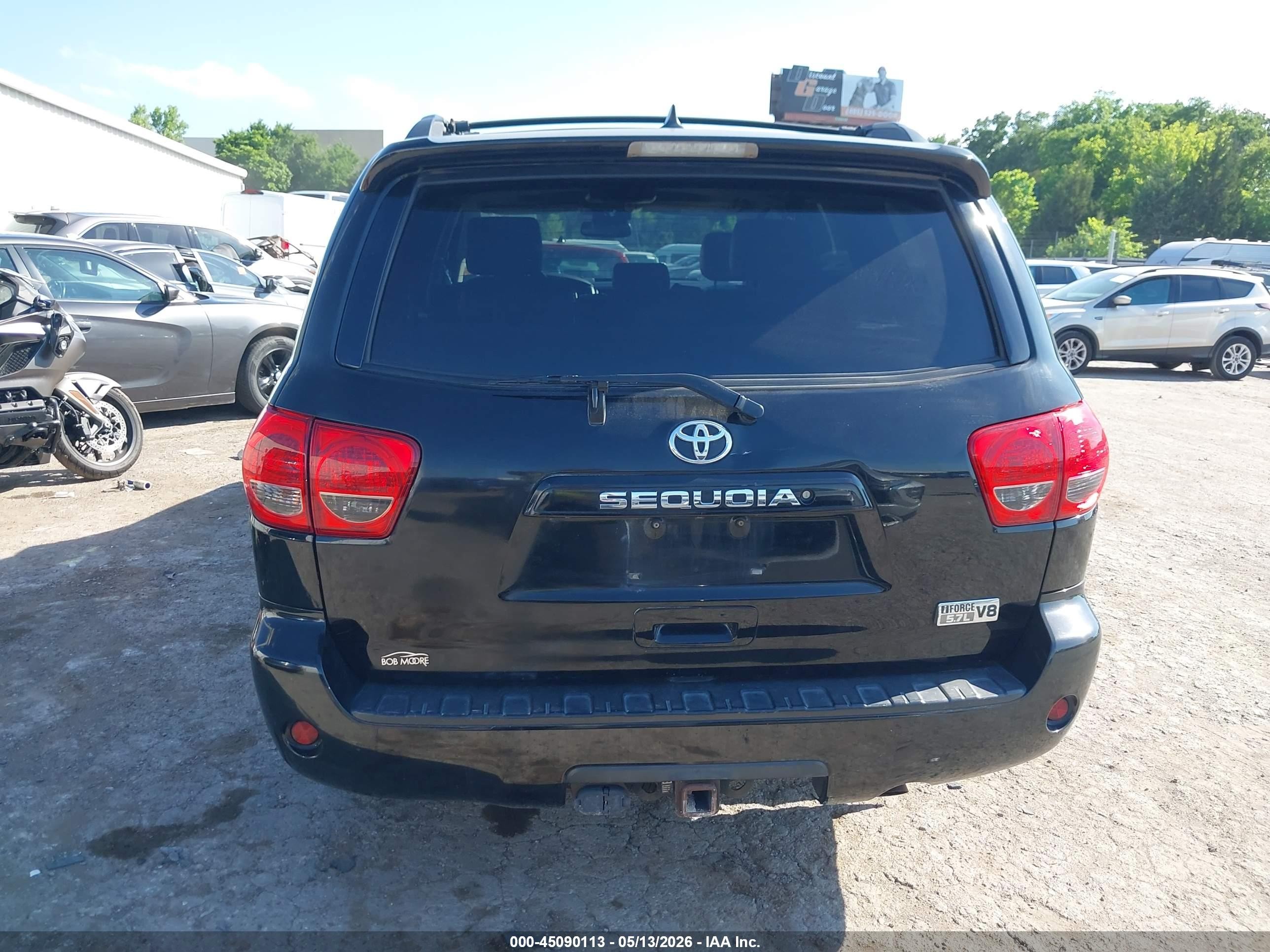 2014 Toyota Sequoia Sr5 5.7l V8 Черный vin: 5TDZY5G19ES055630