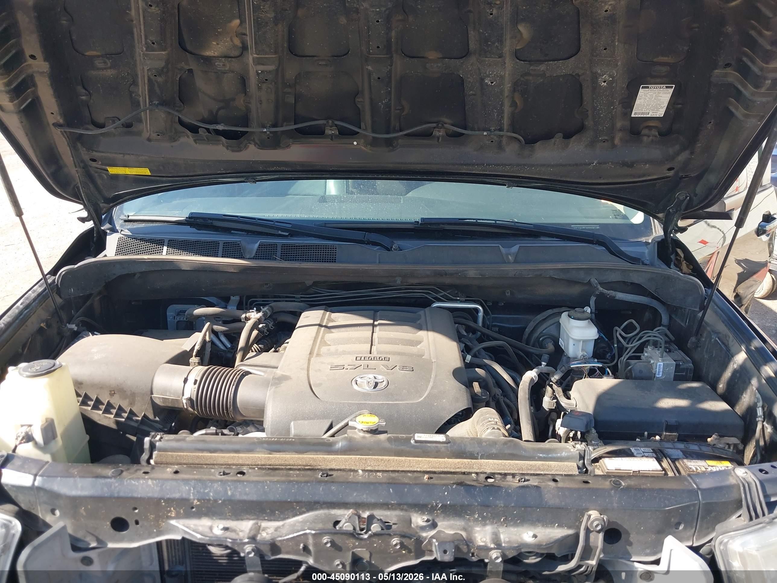 2014 Toyota Sequoia Sr5 5.7l V8 Черный vin: 5TDZY5G19ES055630