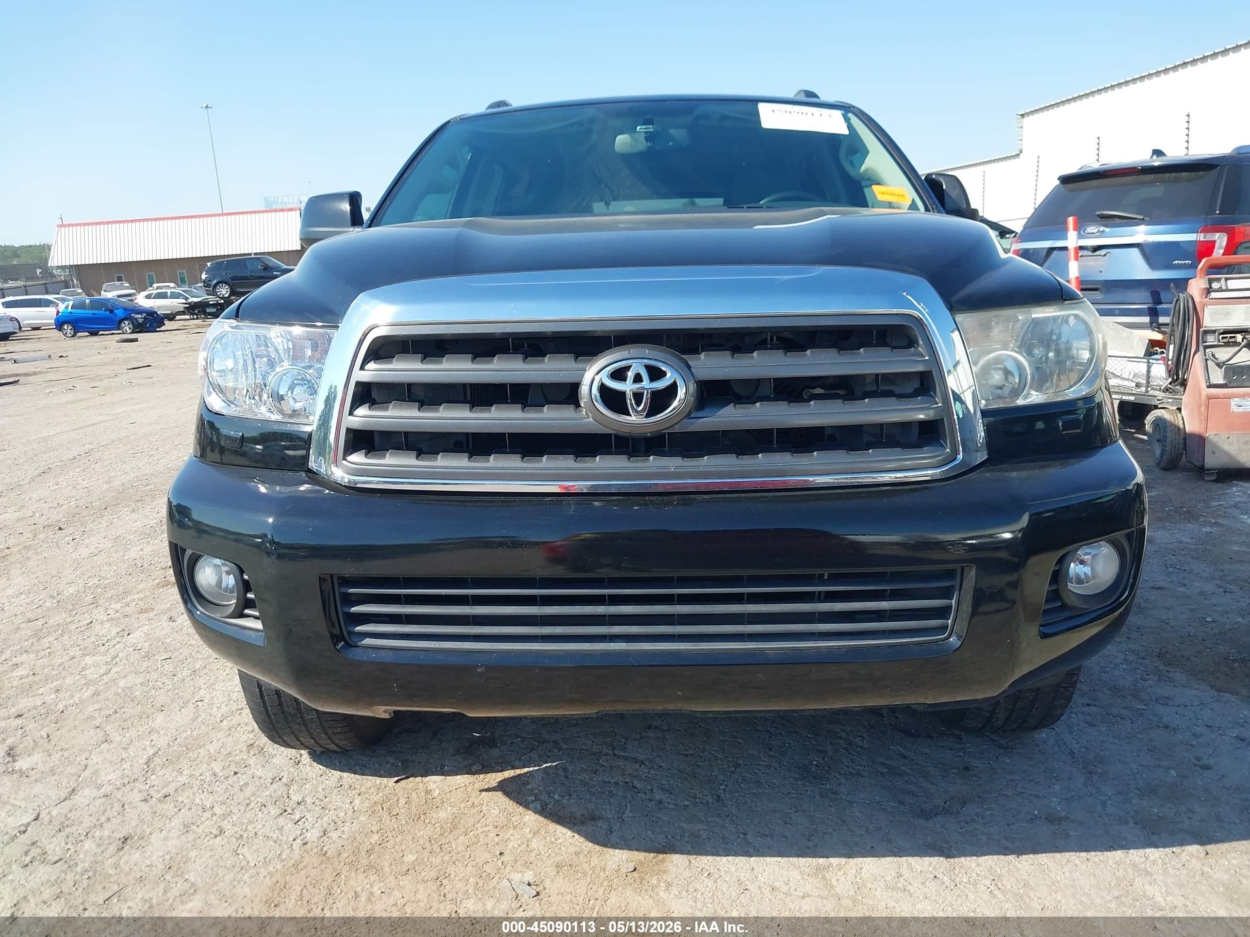 2014 Toyota Sequoia Sr5 5.7l V8 Черный vin: 5TDZY5G19ES055630