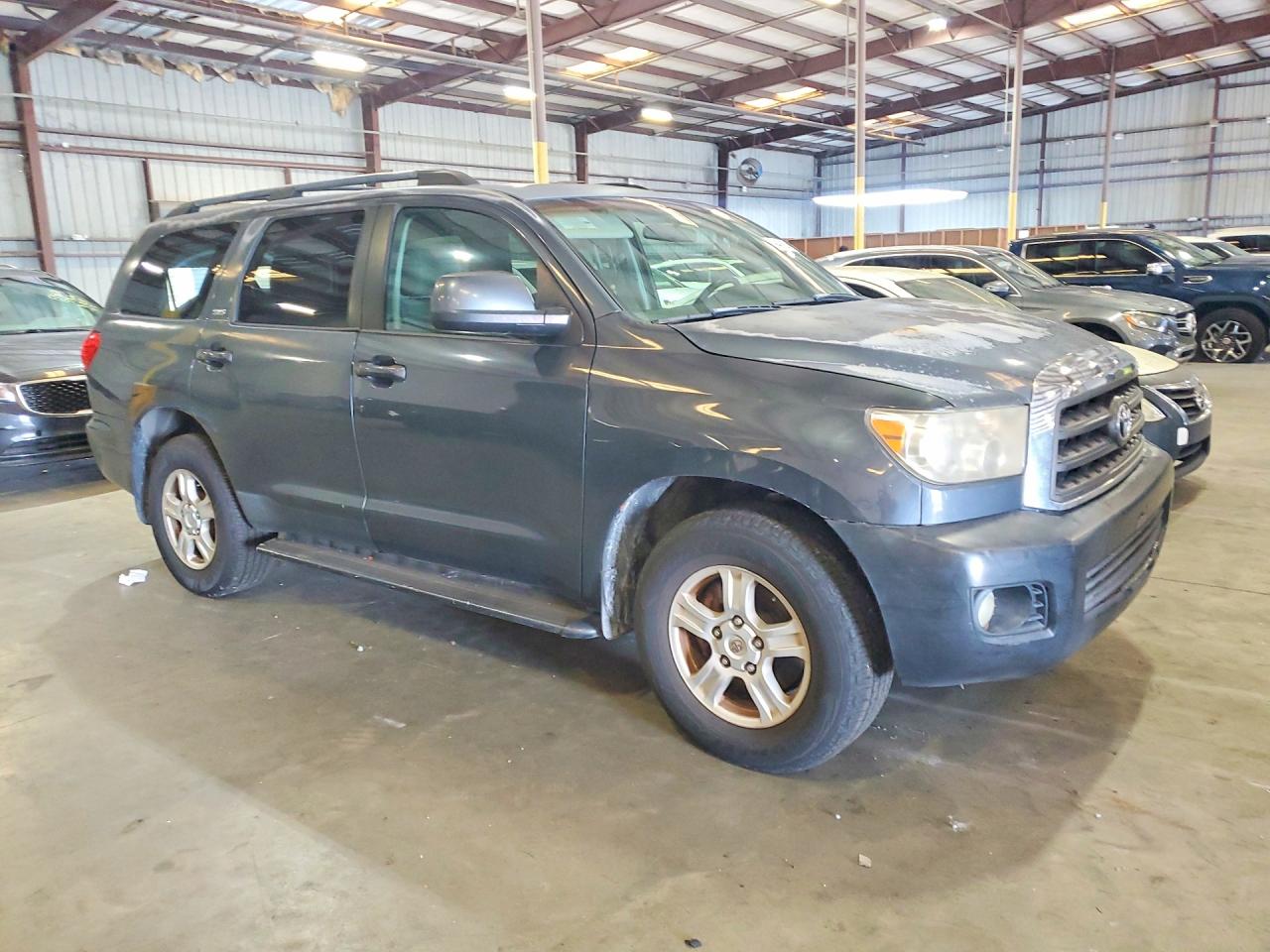 2008 Toyota Sequoia Sr5 Серый vin: 5TDZY64A08S007951