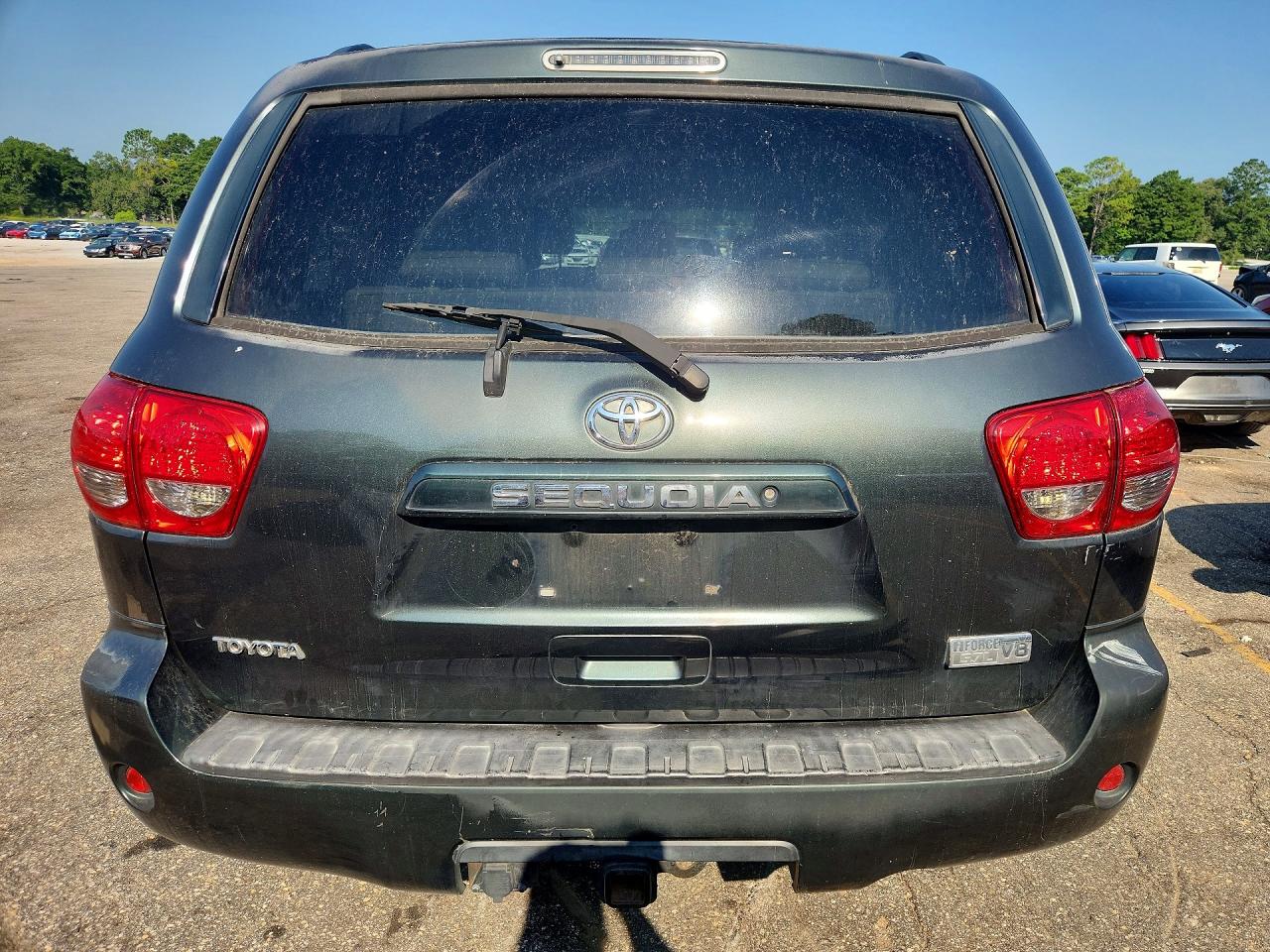 2008 Toyota Sequoia Sr5 Gray vin: 5TDZY64A28S010723