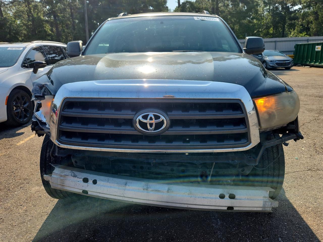 2008 Toyota Sequoia Sr5 Gray vin: 5TDZY64A28S010723