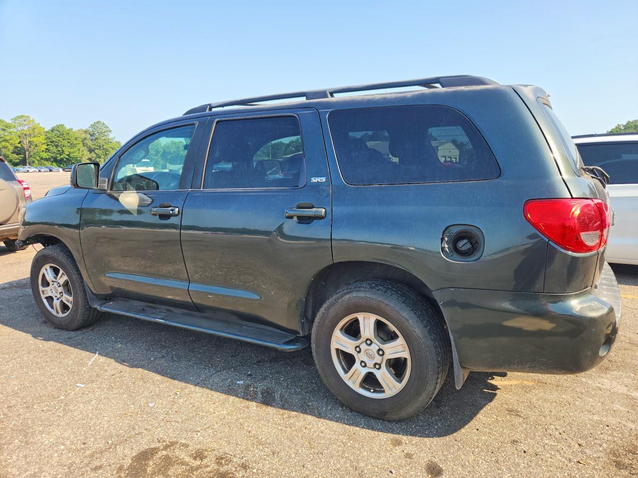 2008 Toyota Sequoia Sr5 Gray vin: 5TDZY64A28S010723
