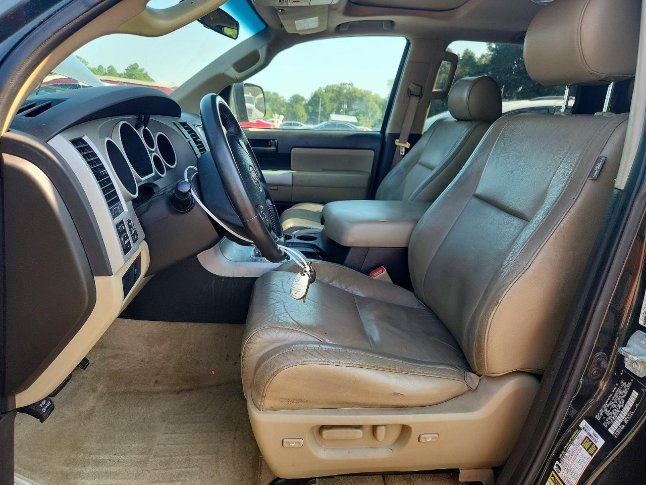 2008 Toyota Sequoia Sr5 Gray vin: 5TDZY64A28S010723