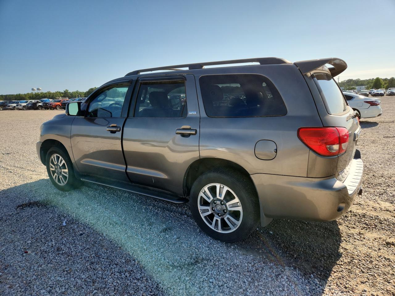 2008 Toyota Sequoia Sr5 Gray vin: 5TDZY64A48S010805