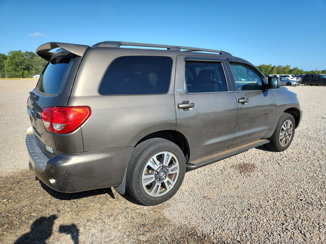2008 Toyota Sequoia Sr5 Gray vin: 5TDZY64A48S010805