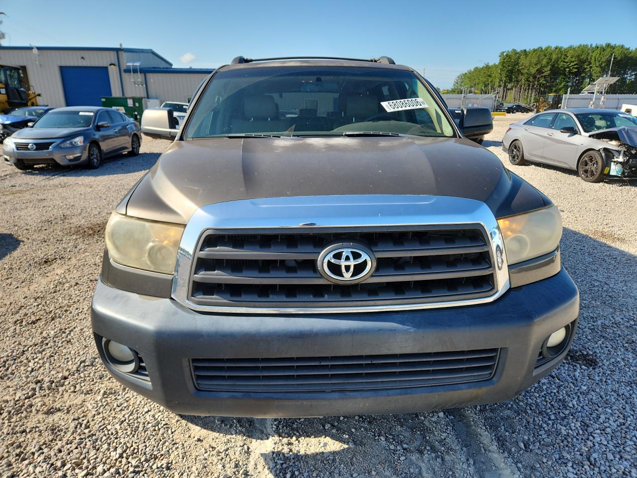 2008 Toyota Sequoia Sr5 Gray vin: 5TDZY64A48S010805
