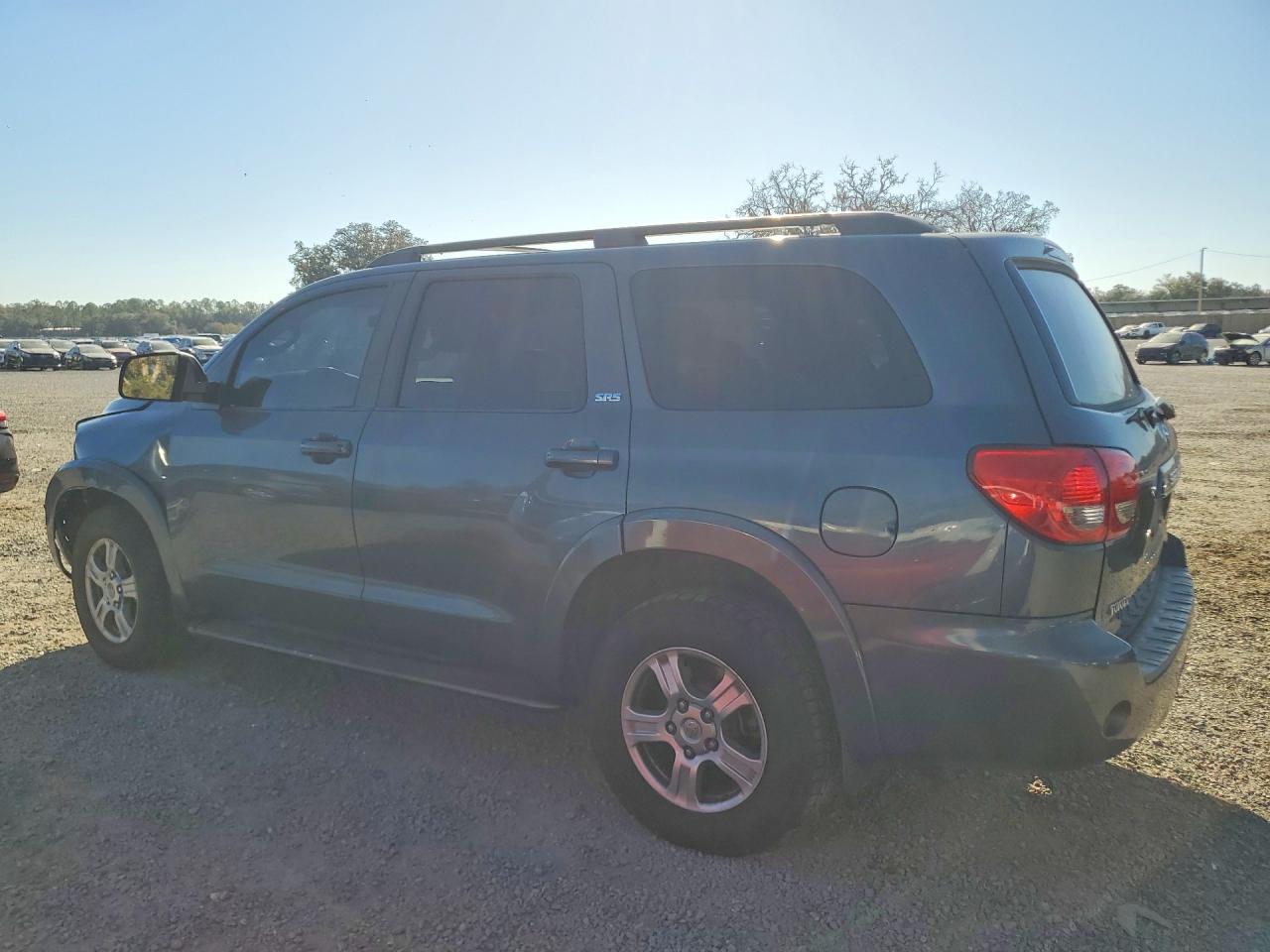 2008 Toyota Sequoia Sr5 Gray vin: 5TDZY64A68S004570