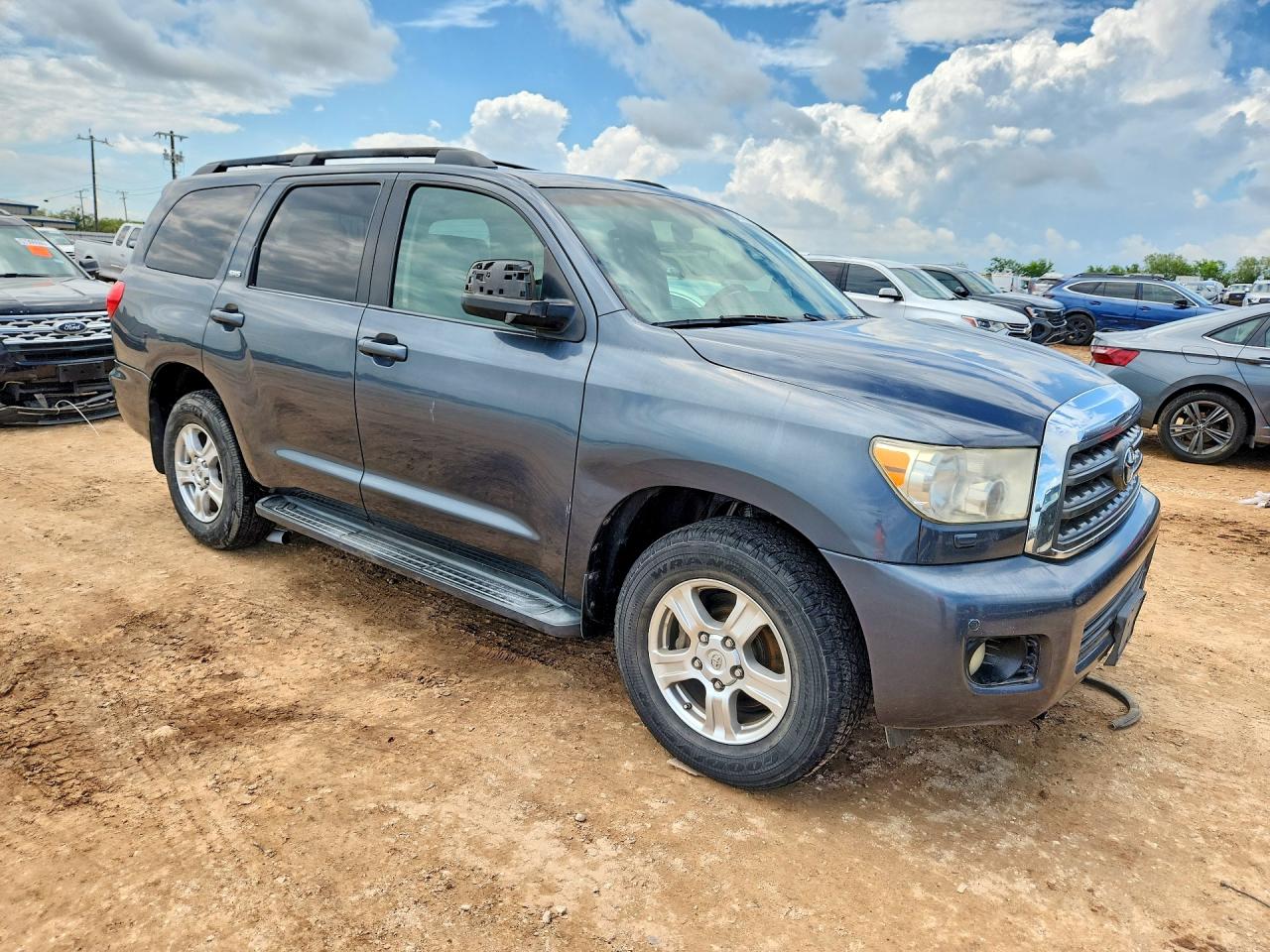 2008 Toyota Sequoia Sr5 Синий vin: 5TDZY64A88S009334