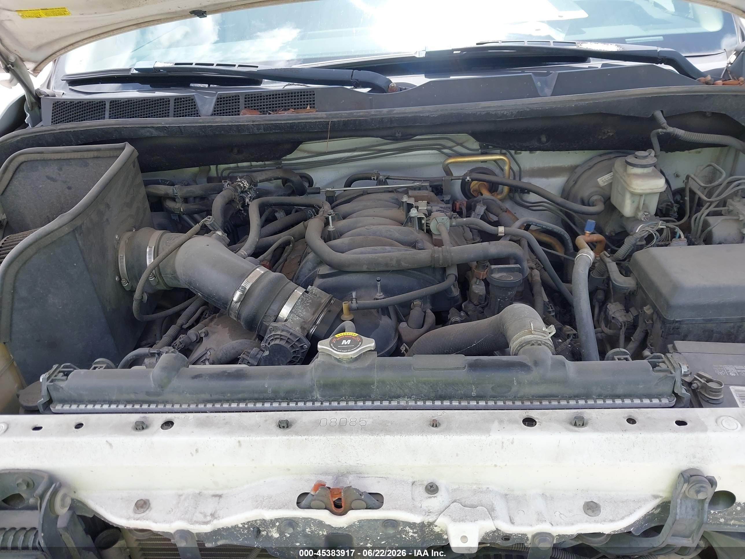 2008 Toyota Sequoia Platinum 5.7l V8 White vin: 5TDZY67AX8S002669