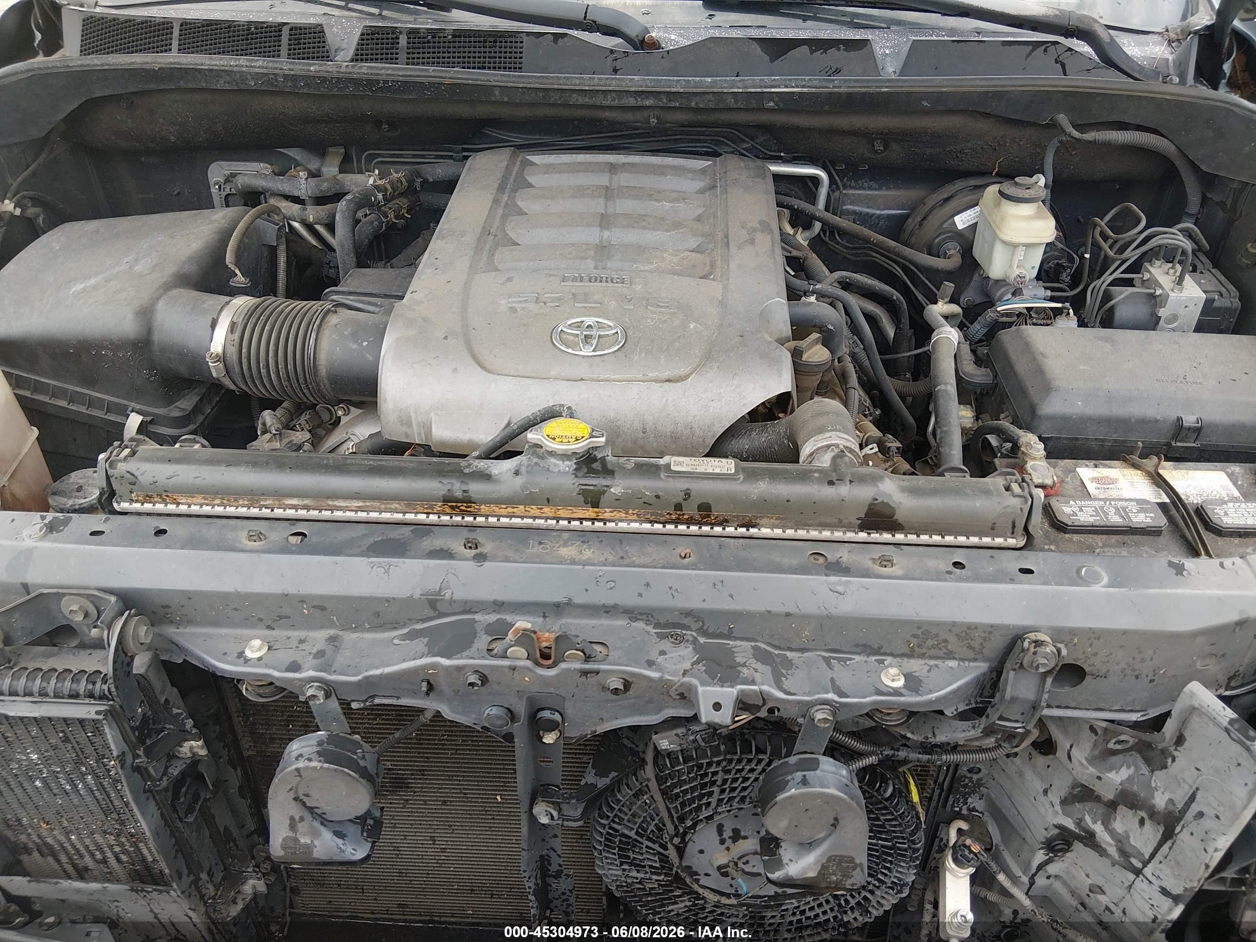 2008 Toyota Sequoia Limited 5.7l V8 Синий vin: 5TDZY68A18S006835