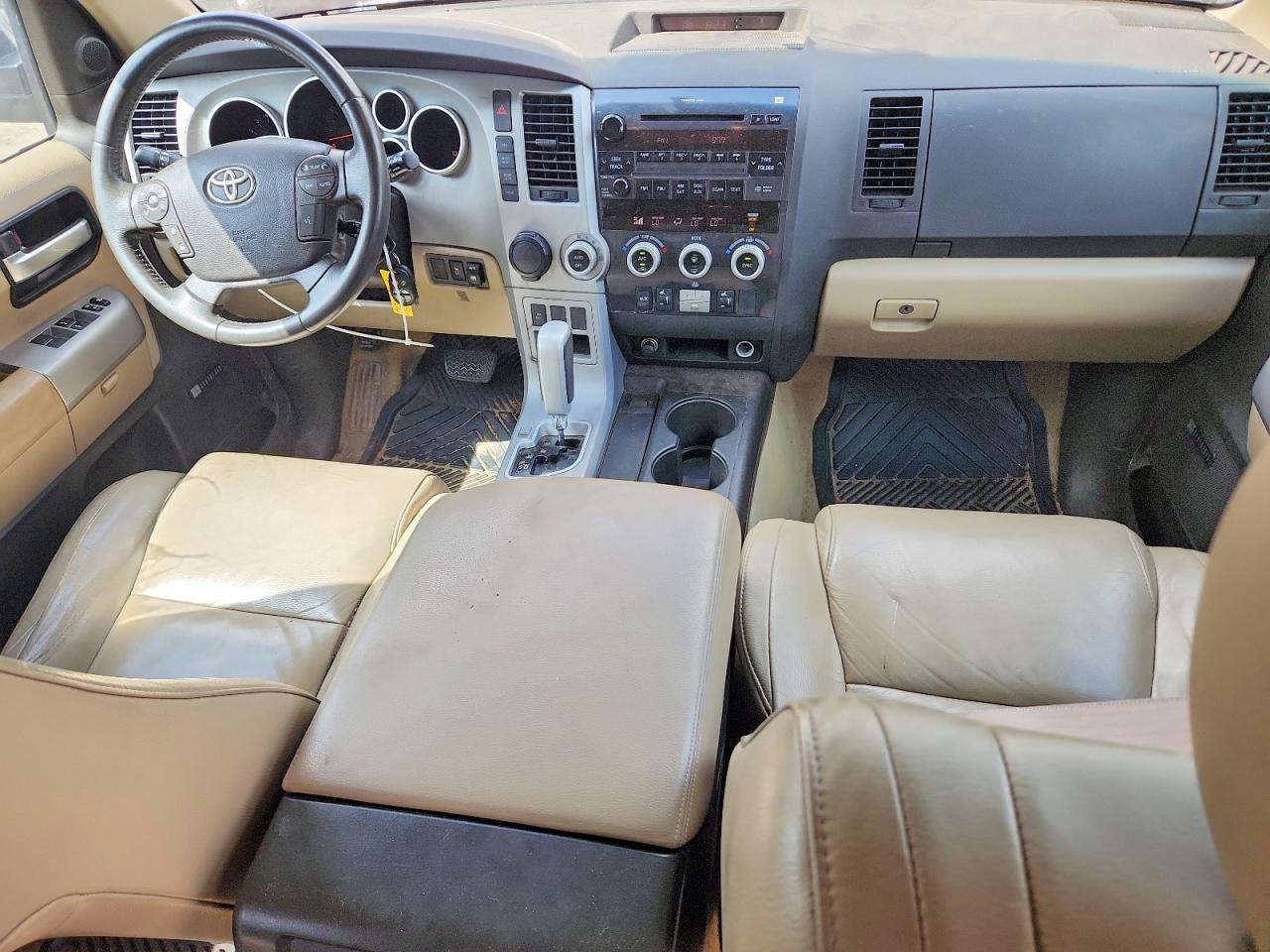 2008 Toyota Sequoia Limited Brown vin: 5TDZY68A78S009416