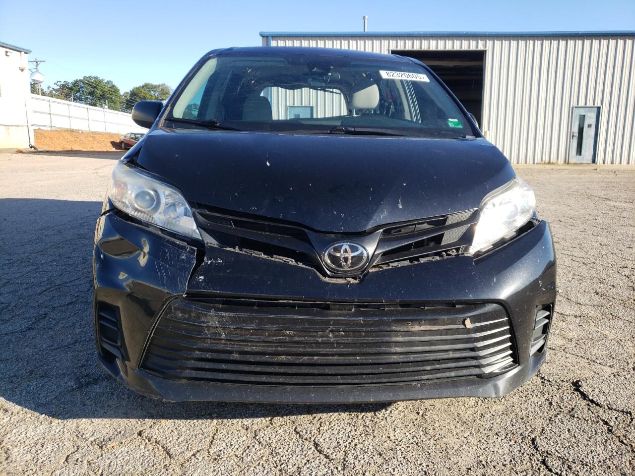2020 Toyota Sienna L Black vin: 5TDZZ3DCXLS087474