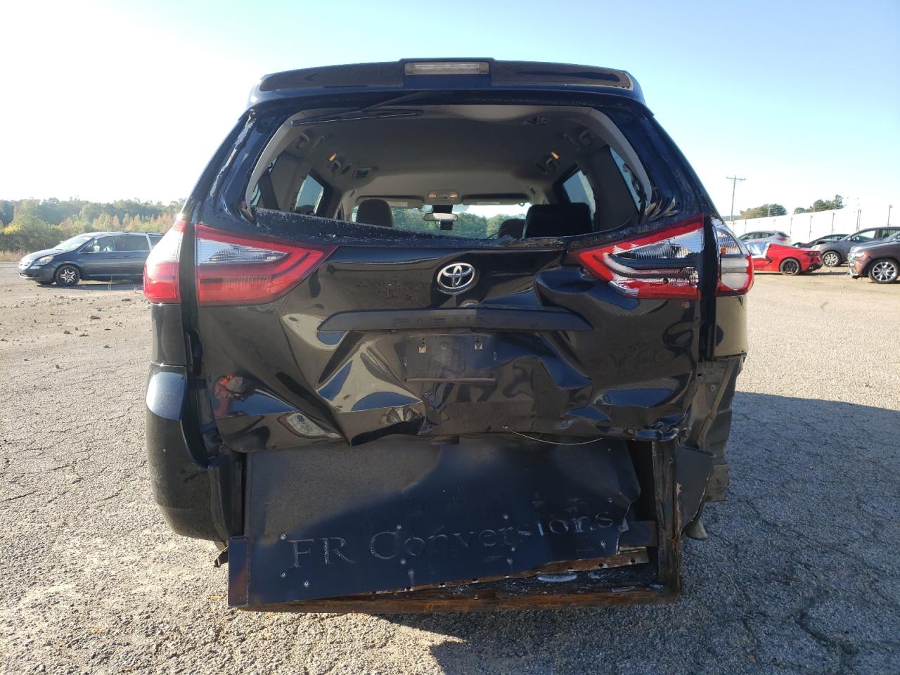 2020 Toyota Sienna L Black vin: 5TDZZ3DCXLS087474