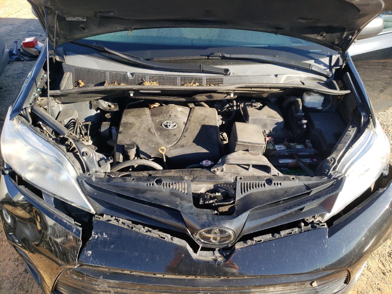 2020 Toyota Sienna L Black vin: 5TDZZ3DCXLS087474