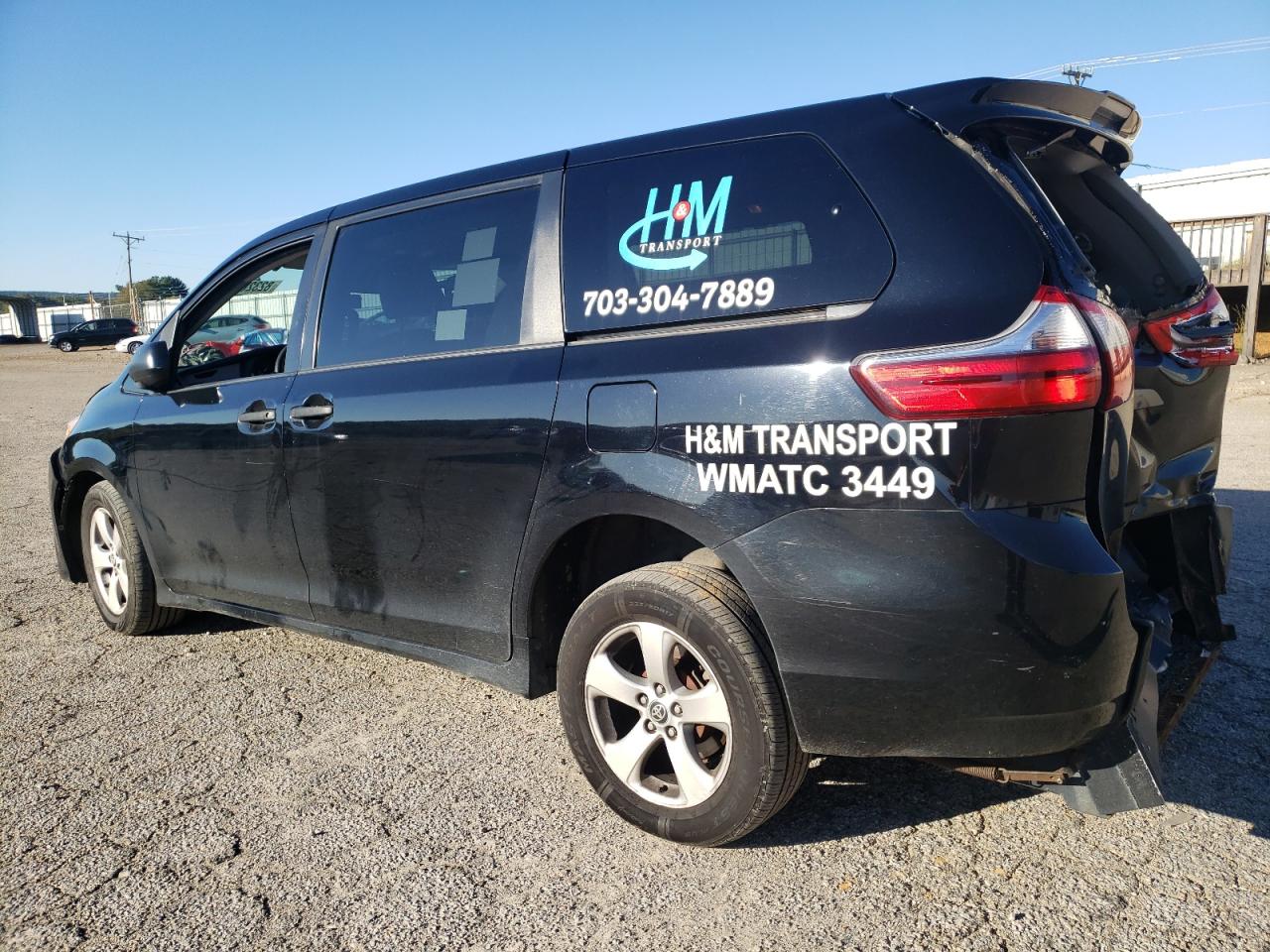 2020 Toyota Sienna L Black vin: 5TDZZ3DCXLS087474