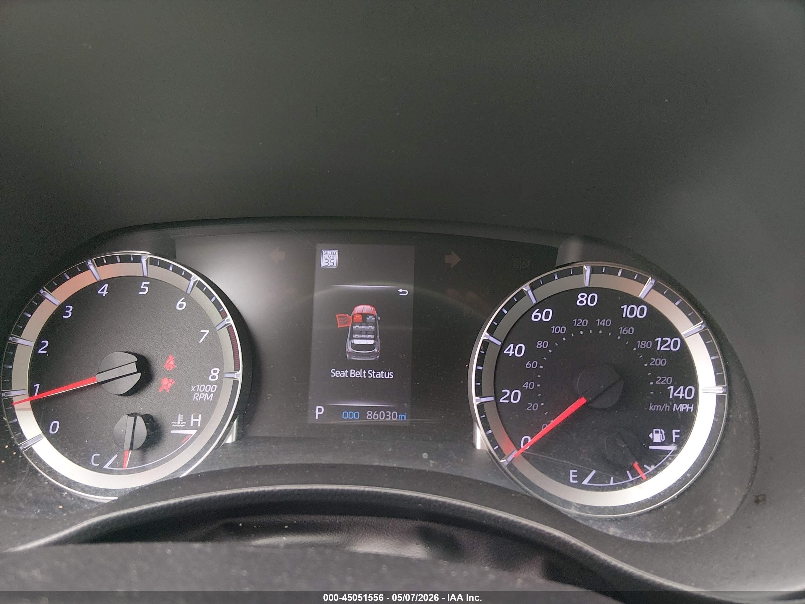 2020 Toyota Highlander Le Белый vin: 5TDZZRAH6LS023659
