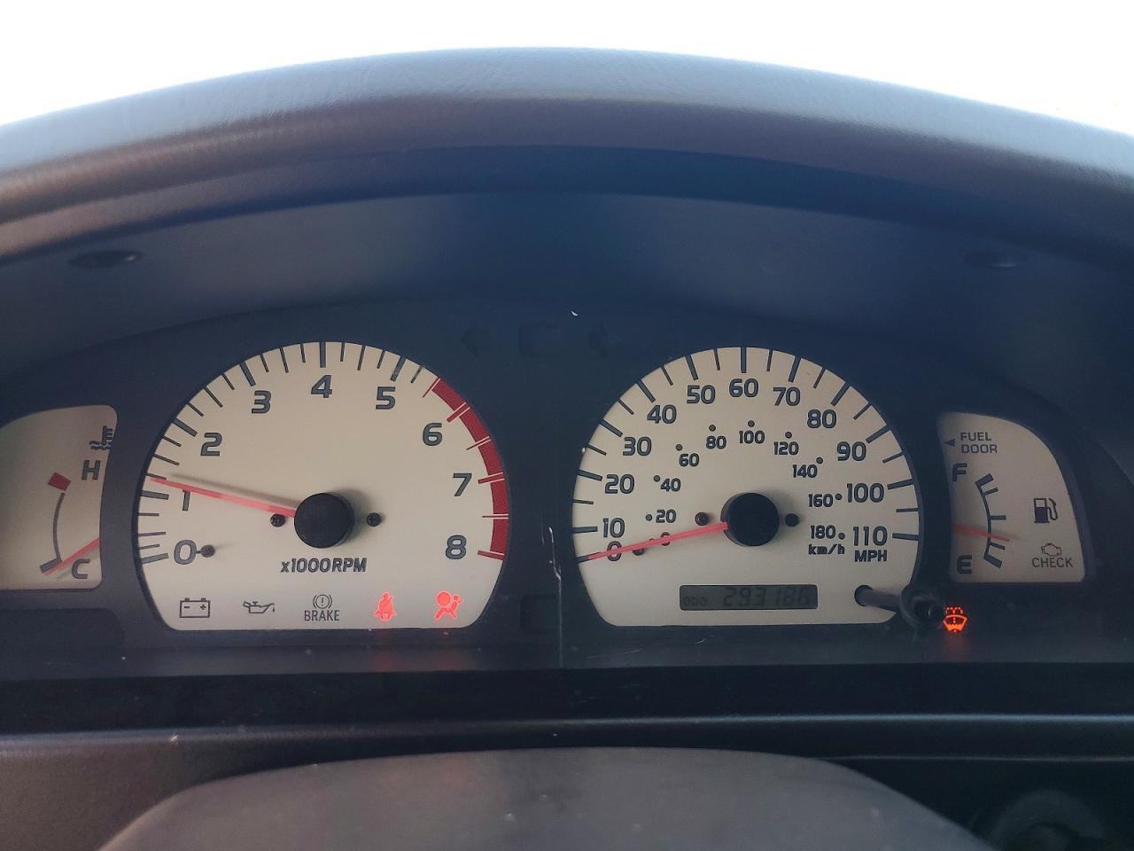2004 Toyota Tacoma Double Cab Prerunner Red vin: 5TEGM92N14Z407234