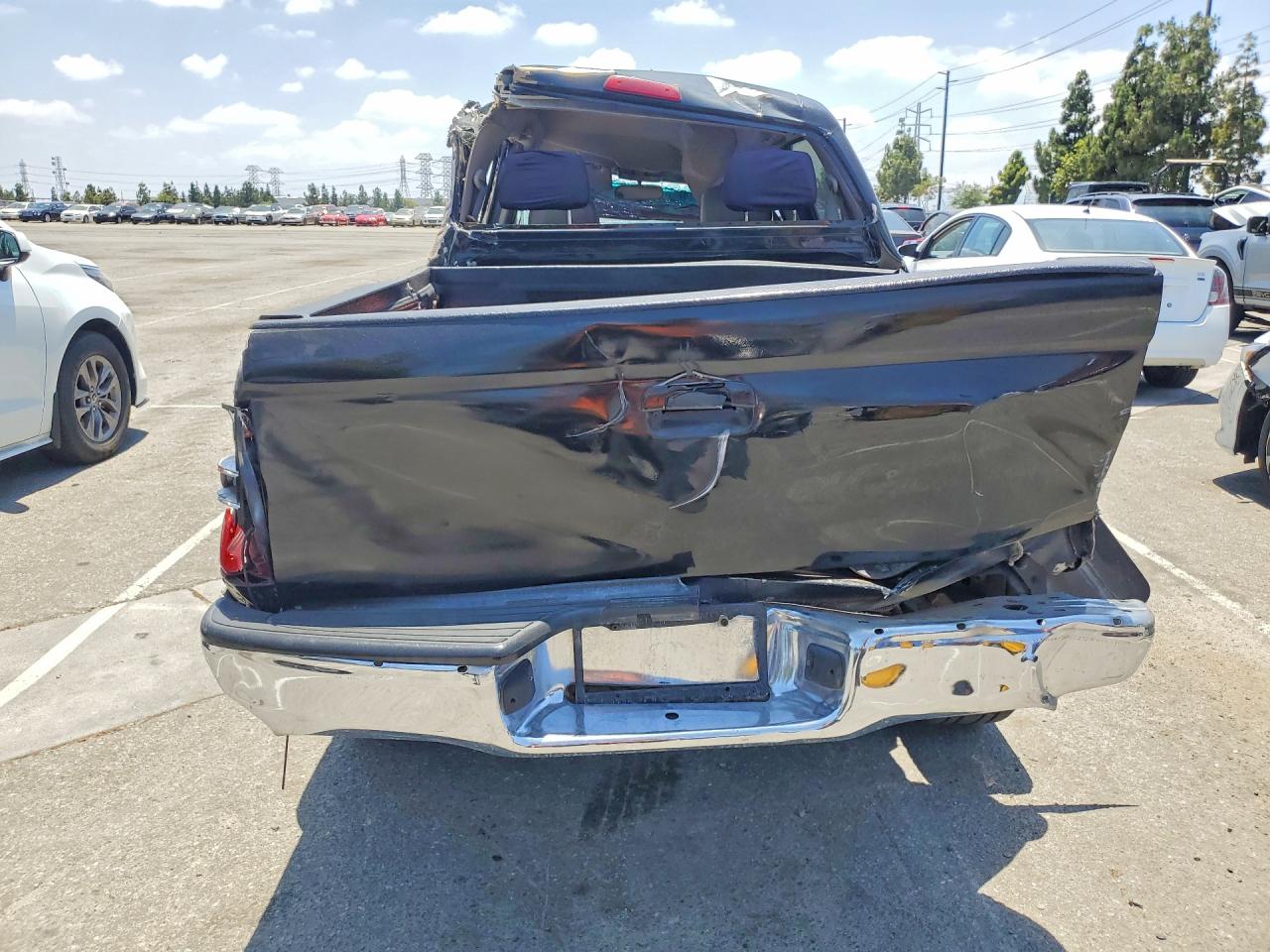 2004 Toyota Tacoma Double Cab Prerunner Black vin: 5TEGM92N24Z380111
