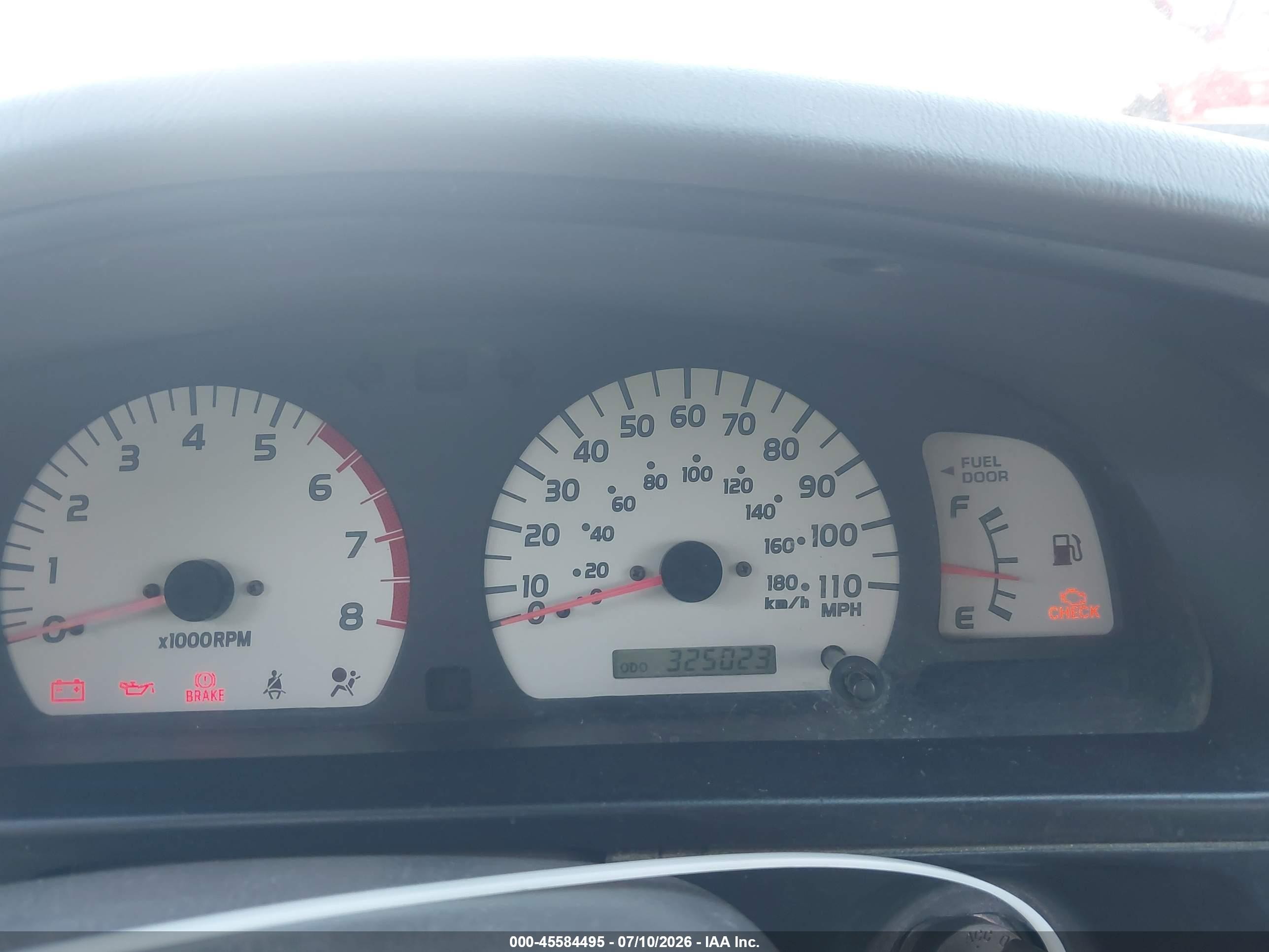 2002 Toyota Tacoma Prerunner Silver vin: 5TEGM92N32Z025316