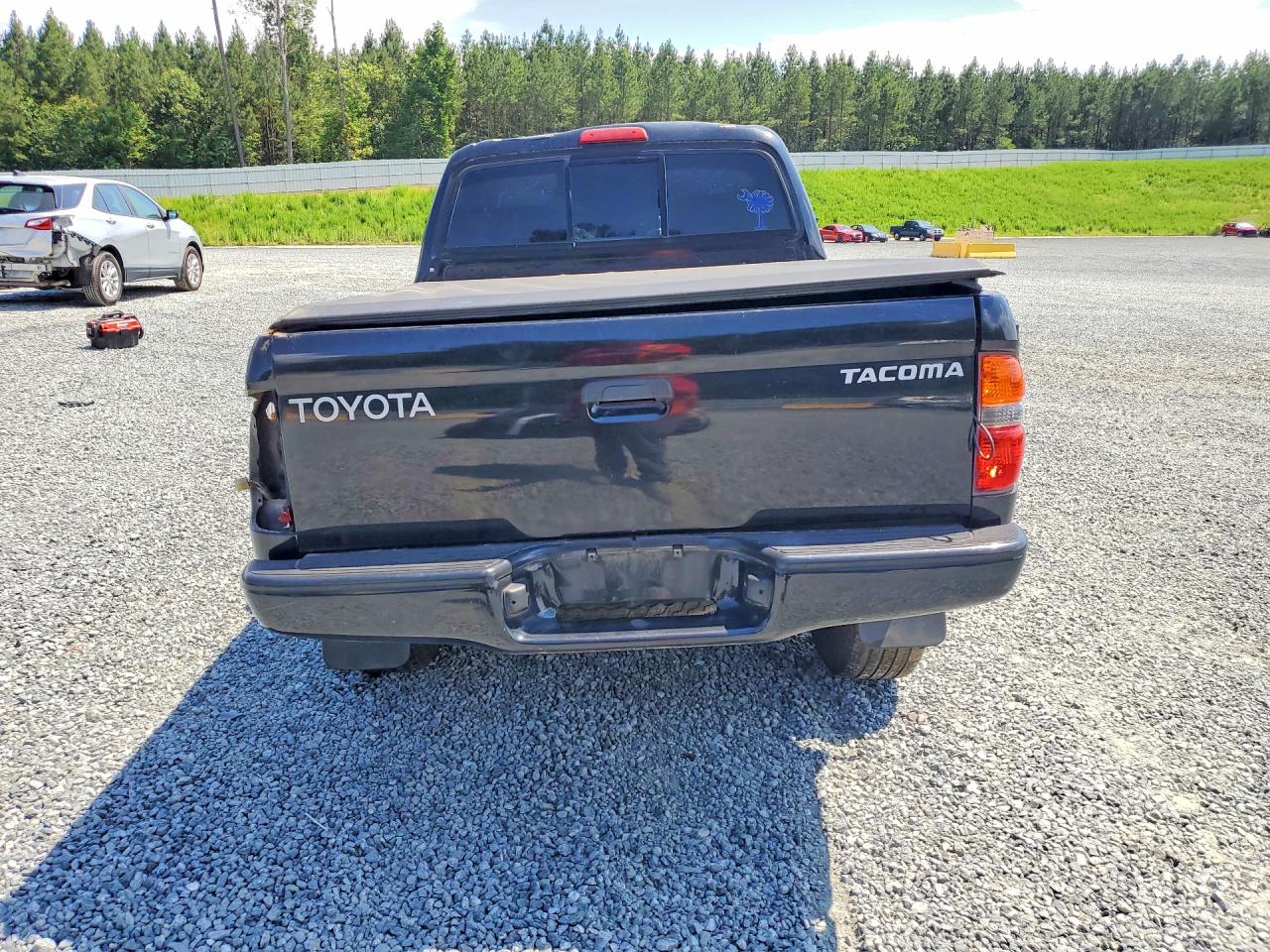 2003 Toyota Tacoma Double Cab Prerunner Black vin: 5TEGM92N33Z167845
