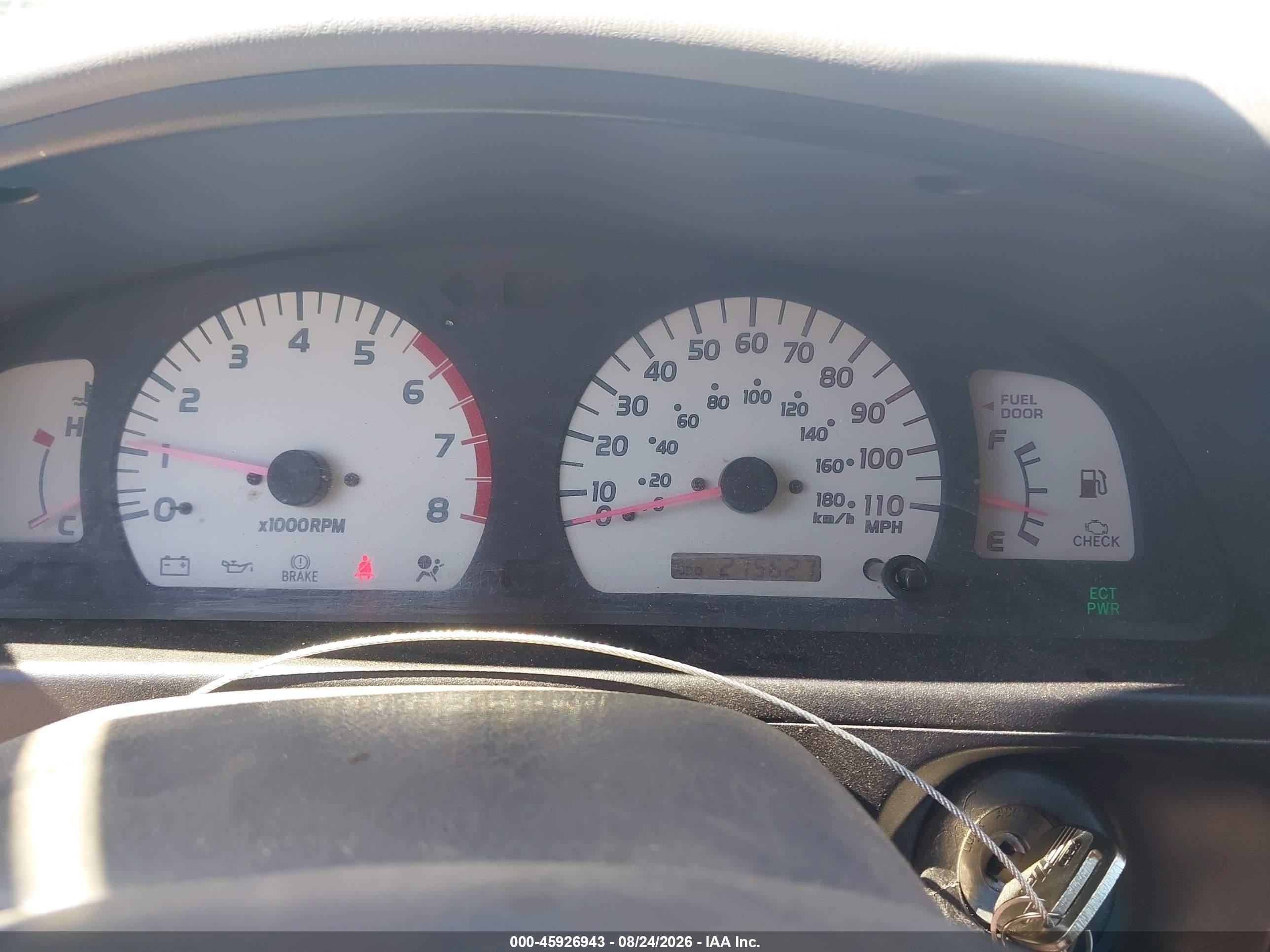 2004 Toyota Tacoma Prerunner White vin: 5TEGM92N44Z459991
