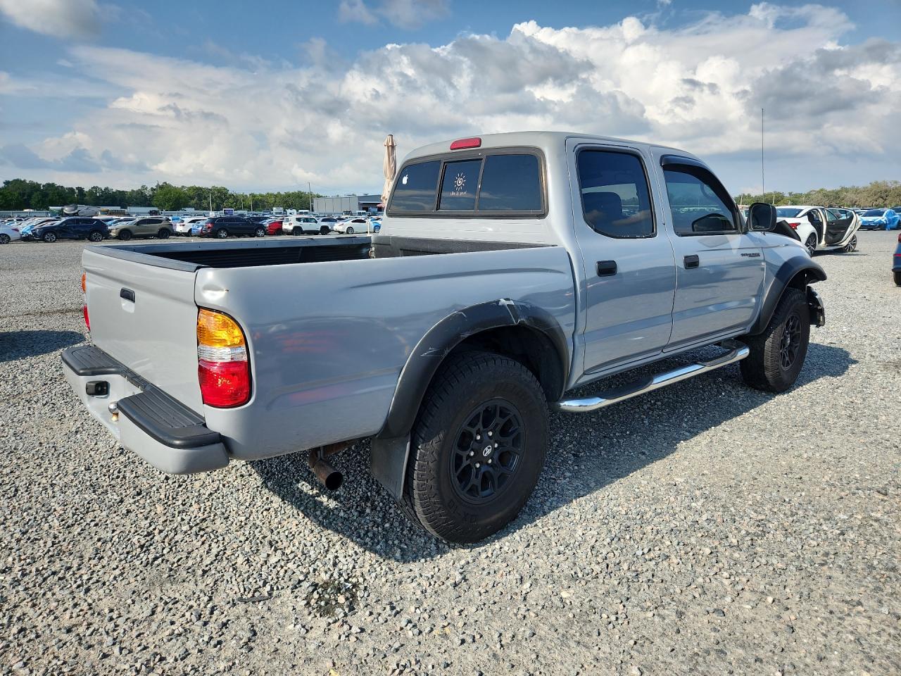 2001 Toyota Tacoma Double Cab Prerunner Серый vin: 5TEGM92N51Z766999