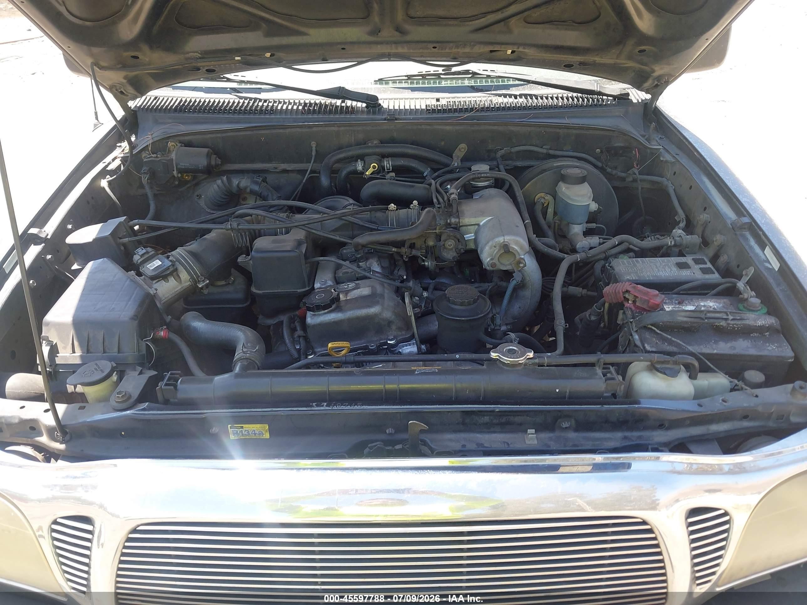 2002 Toyota Tacoma Prerunner Black vin: 5TEGM92N52Z069382