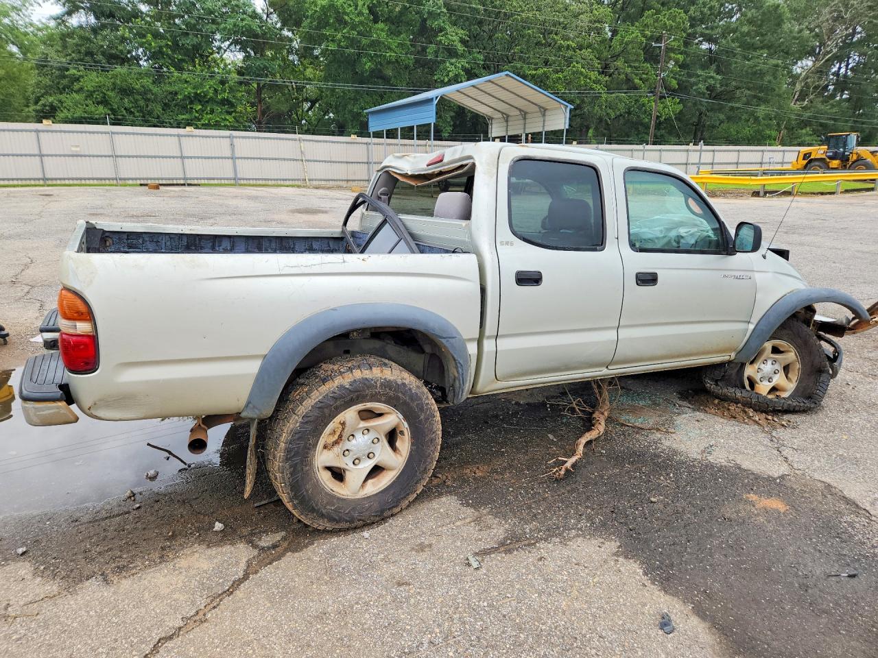 2001 Toyota Tacoma Deluxe Silver vin: 5TEGM92N61Z863578