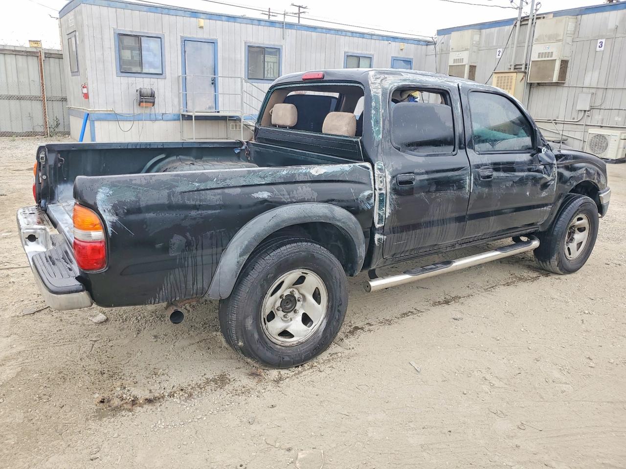 2002 Toyota Tacoma Double Cab Prerunner Черный vin: 5TEGM92N72Z081078