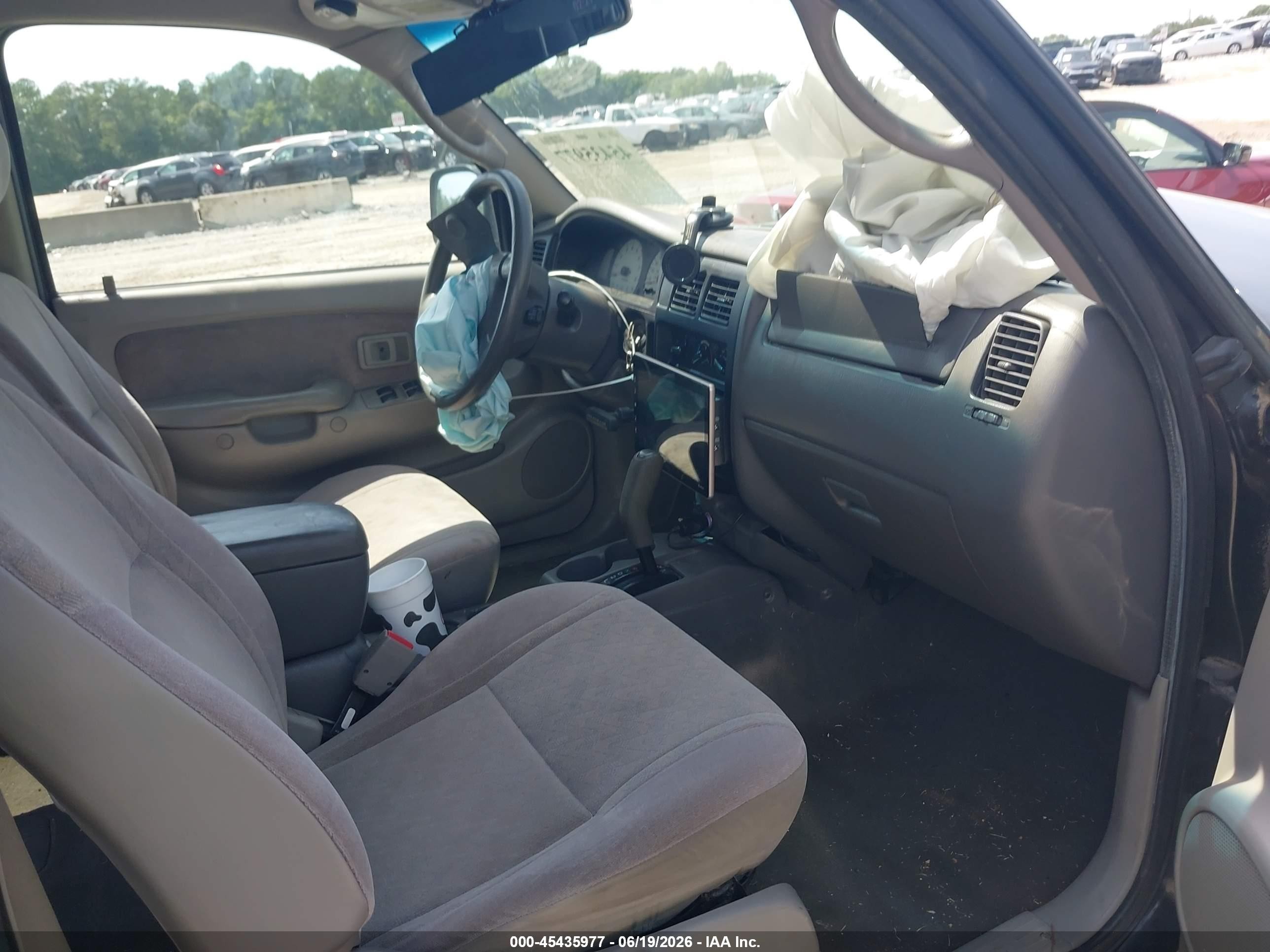 2004 Toyota Tacoma Prerunner Черный vin: 5TEGM92N94Z323291