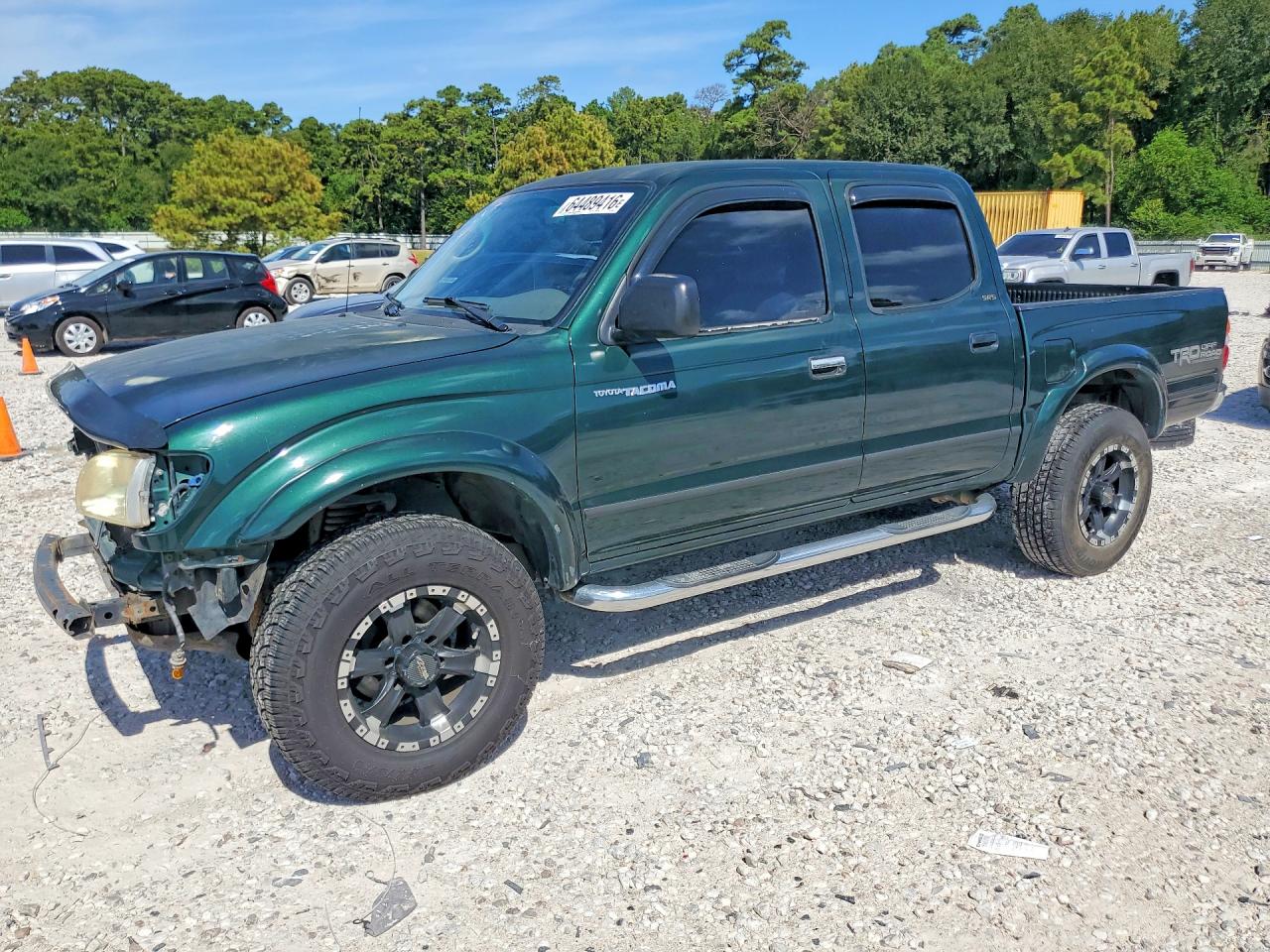 2001 Toyota Tacoma Double Cab Prerunner Green vin: 5TEGN92N01Z849379