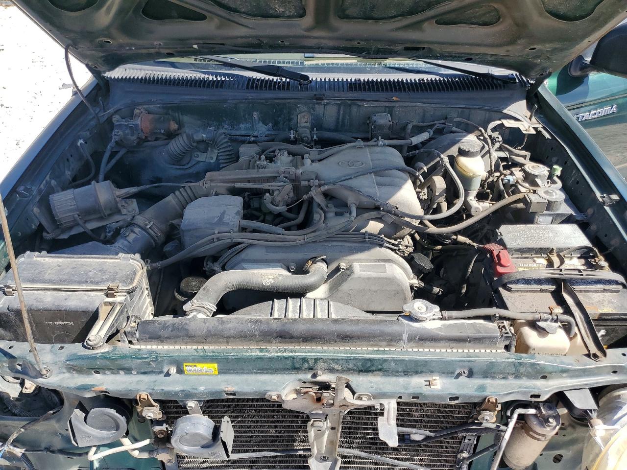 2001 Toyota Tacoma Double Cab Prerunner Green vin: 5TEGN92N01Z849379