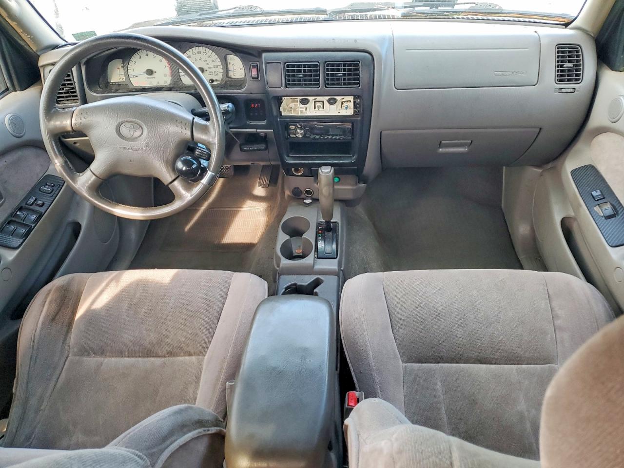 2003 Toyota Tacoma Double Cab Prerunner Silver vin: 5TEGN92N03Z232700