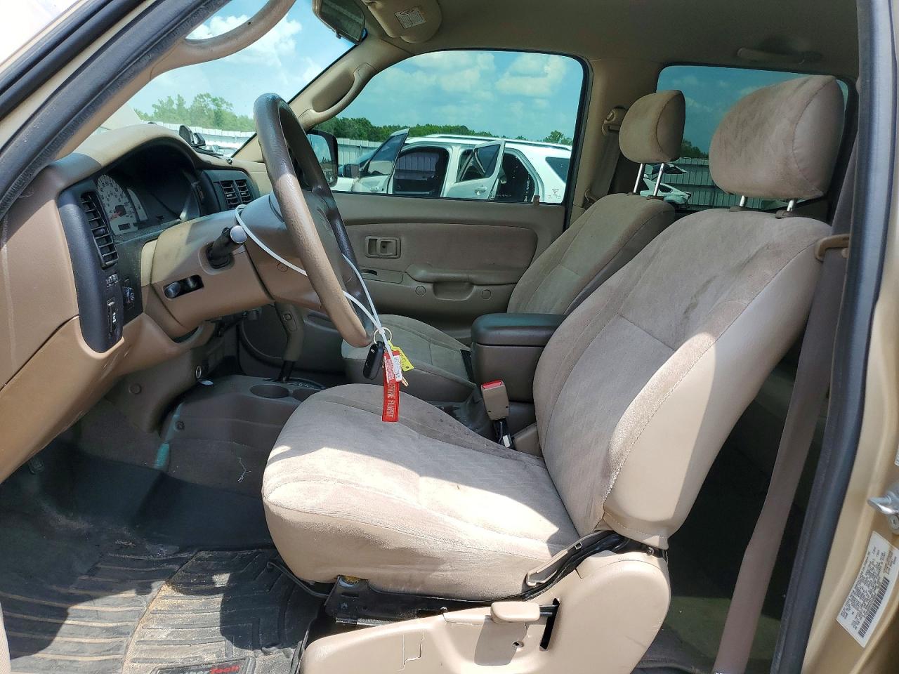 2004 Toyota Tacoma Double Cab Prerunner Золотой vin: 5TEGN92N04Z429254