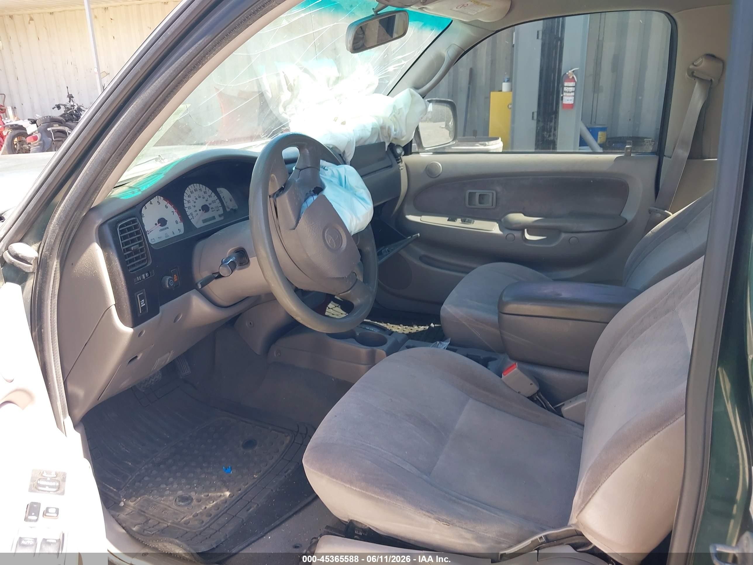 2001 Toyota Tacoma Prerunner V6 Green vin: 5TEGN92N11Z821722