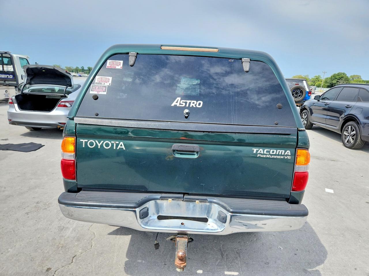 2001 Toyota Tacoma Double Cab Prerunner Green vin: 5TEGN92N21Z733763