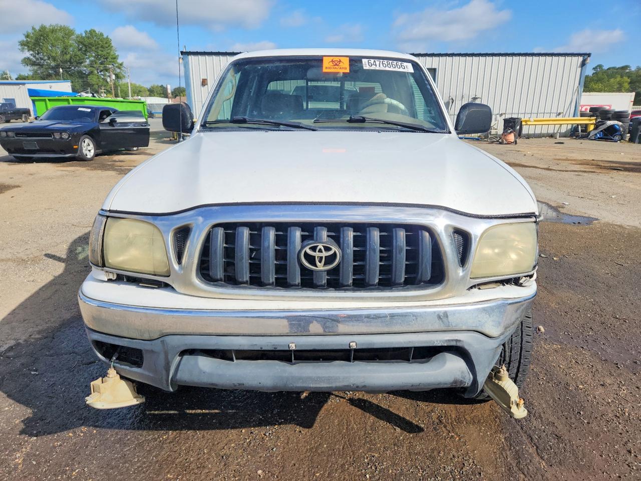 2001 Toyota Tacoma Double Cab Prerunner White vin: 5TEGN92N21Z858097