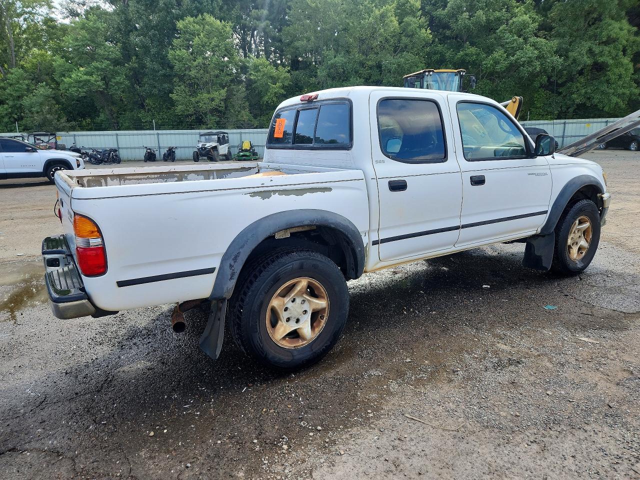 2001 Toyota Tacoma Double Cab Prerunner White vin: 5TEGN92N21Z858097