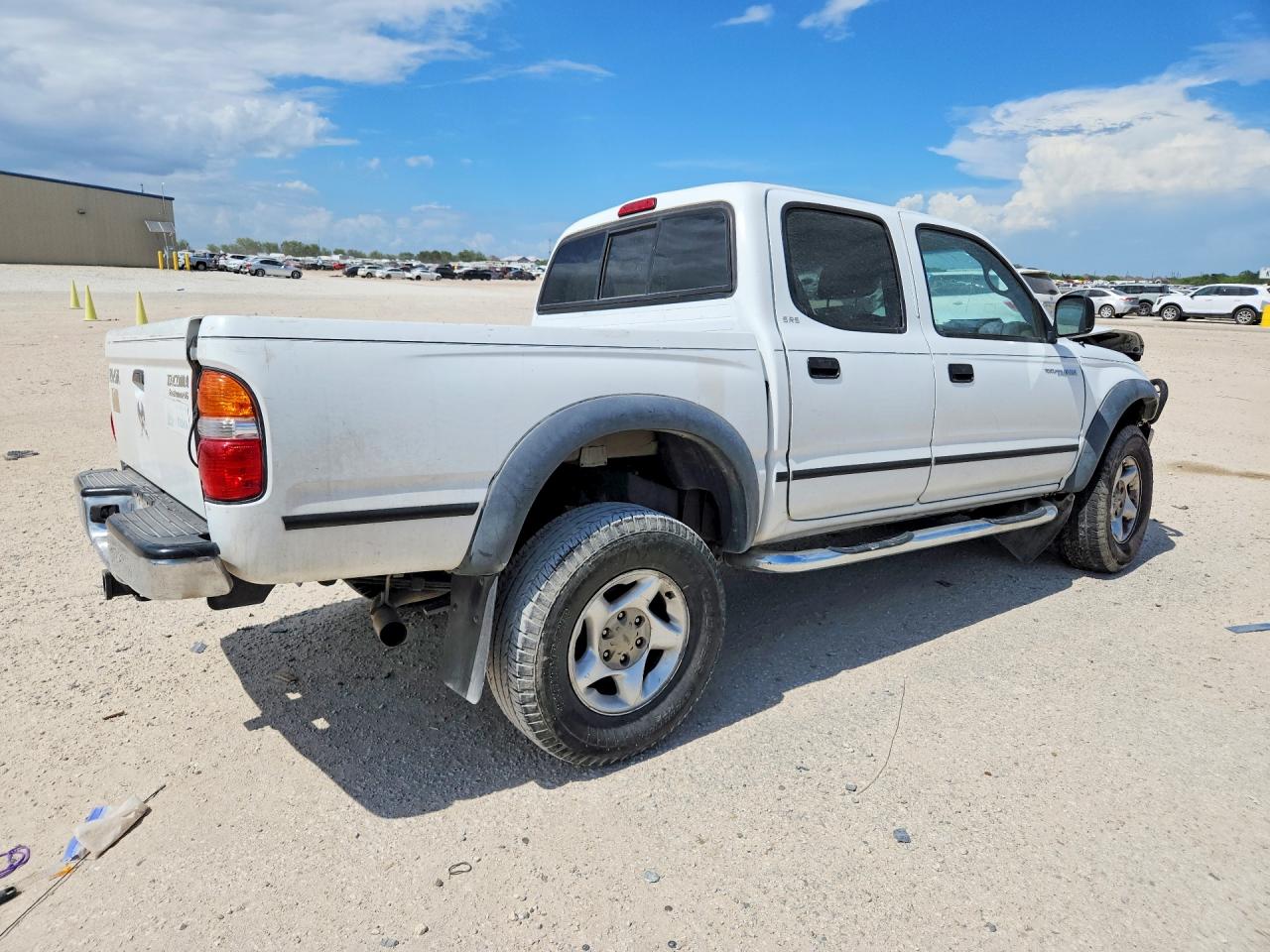 2001 Toyota Tacoma Double Cab Prerunner White vin: 5TEGN92N21Z868614