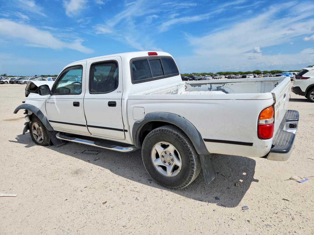 2001 Toyota Tacoma Double Cab Prerunner White vin: 5TEGN92N21Z868614