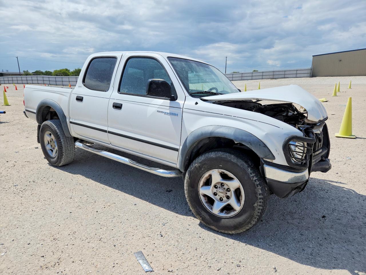 2001 Toyota Tacoma Double Cab Prerunner White vin: 5TEGN92N21Z868614