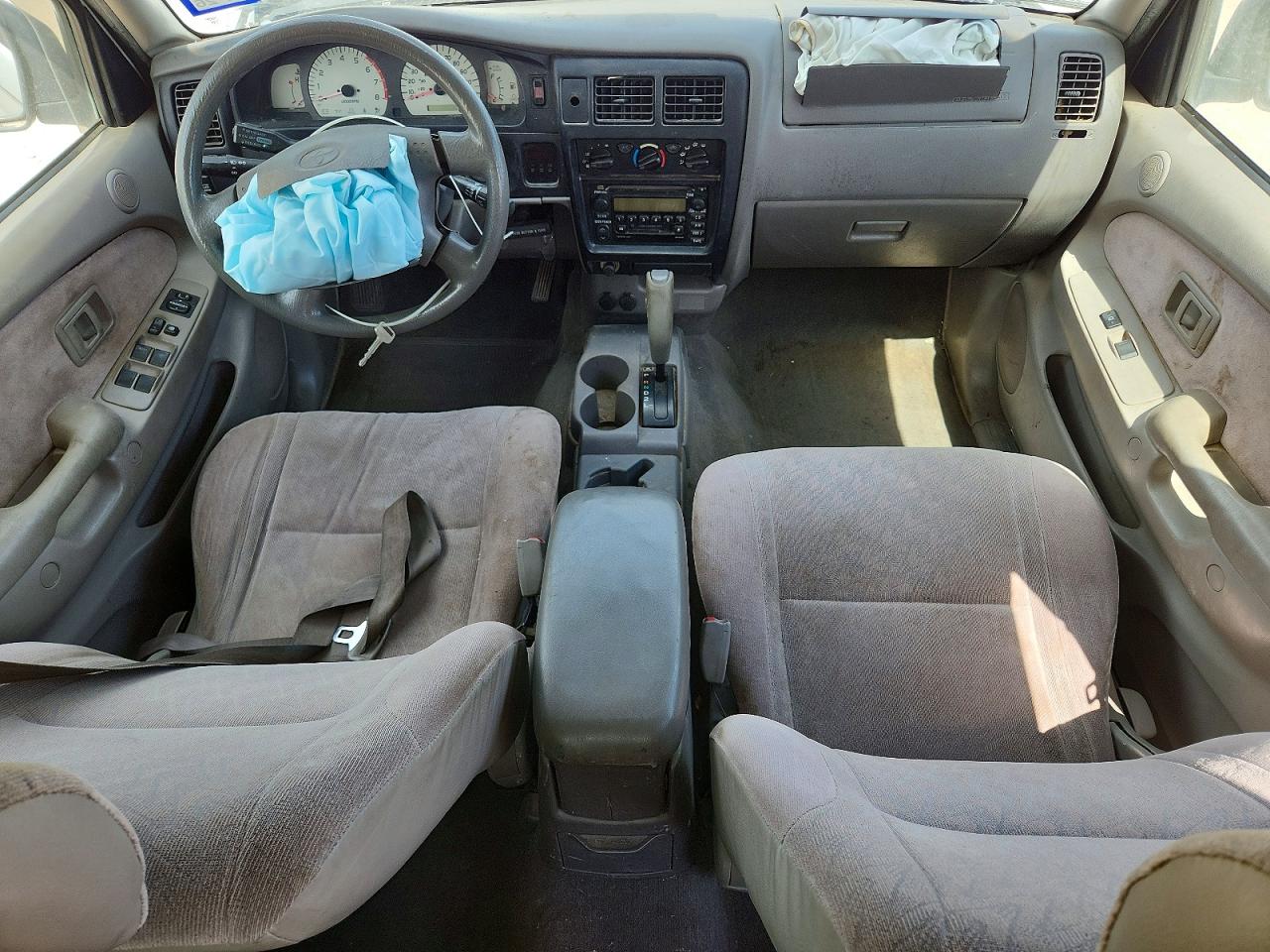 2001 Toyota Tacoma Double Cab Prerunner White vin: 5TEGN92N21Z868614