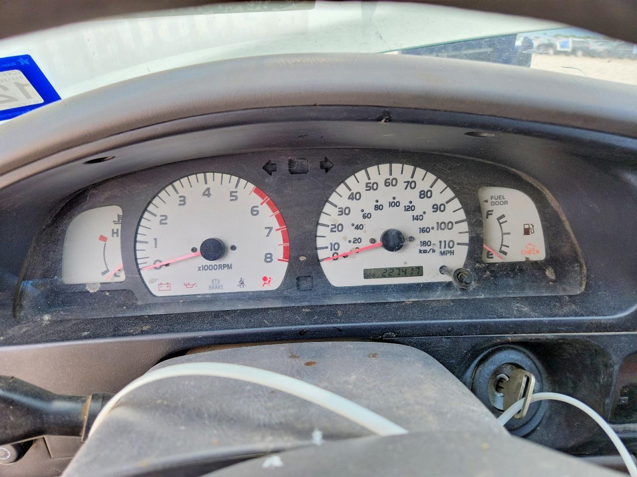 2001 Toyota Tacoma Double Cab Prerunner White vin: 5TEGN92N21Z868614