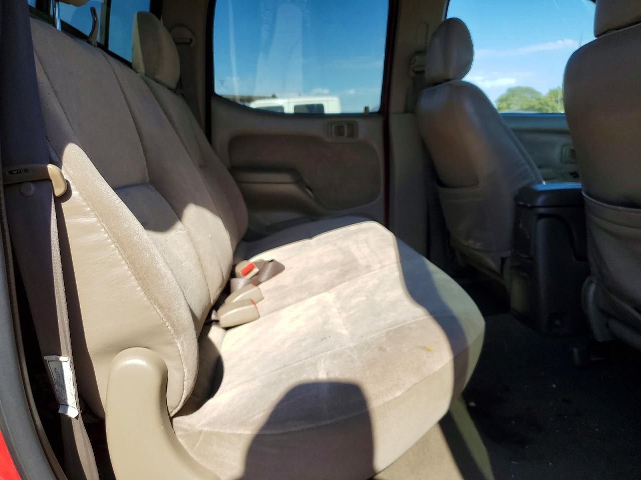 2002 Toyota Tacoma Double Cab Prerunner Red vin: 5TEGN92N22Z019746