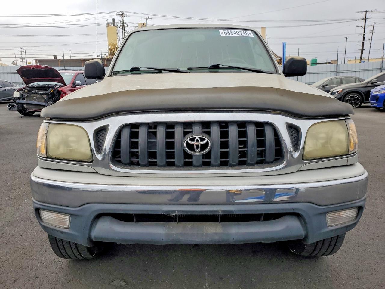2003 Toyota Tacoma Double Cab Prerunner Silver vin: 5TEGN92N23Z213517
