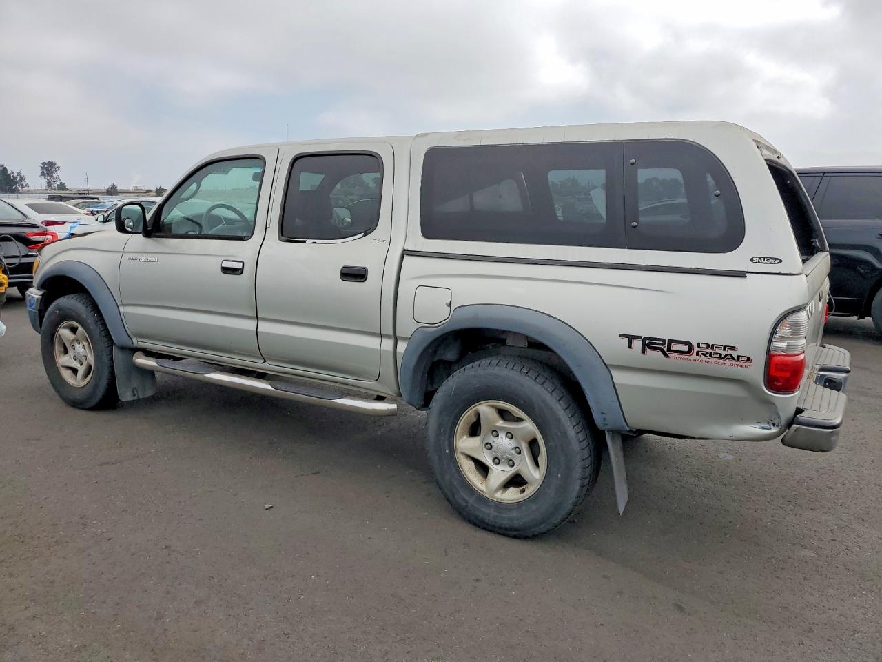 2003 Toyota Tacoma Double Cab Prerunner Silver vin: 5TEGN92N23Z213517
