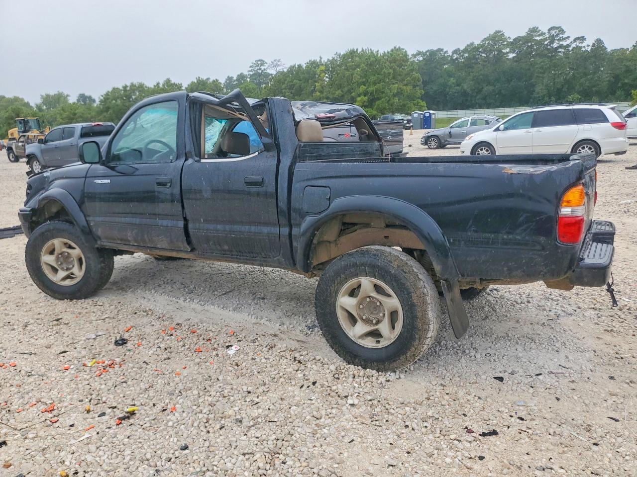 2003 Toyota Tacoma Prerunner V6 Black vin: 5TEGN92N23Z242533